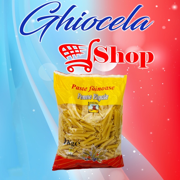 Paste Făinoase Penne Rigate BANEASA 400G