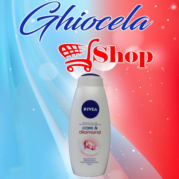 Gel de duș- 750ml- Nivea Care & Diamond