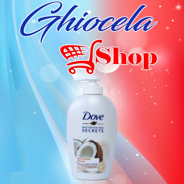 Săpun Lichid- 250ml- Dove coconut oil & almond milk