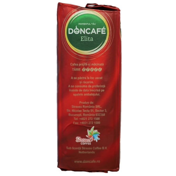 Pachet de cafea vidat - 500g- Doncafe Elita - imagine 2