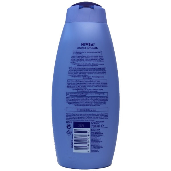 Gel de duș- 750ml- Nivea Creme Smooth - imagine 2