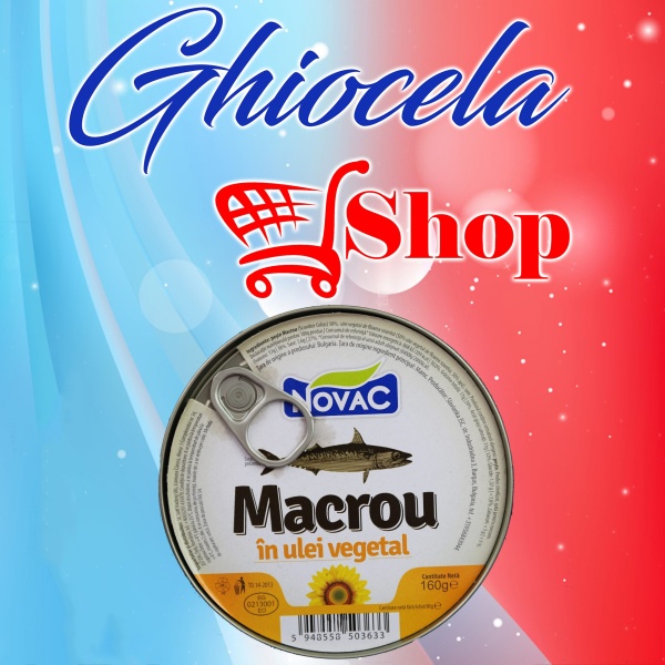 Macrou În Ulei Vegetal-Novac-160G