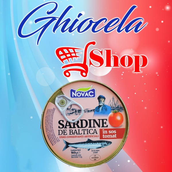 Sardine În Sos Tomat-Novac-160g