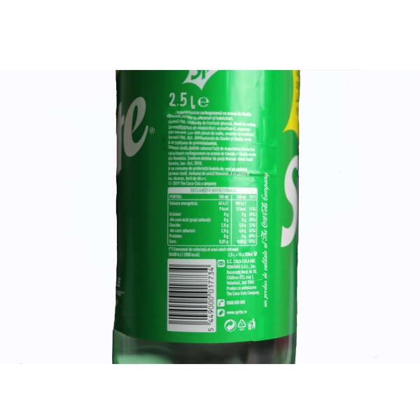 Sprite Lămâie Verde-2,5L - imagine 2