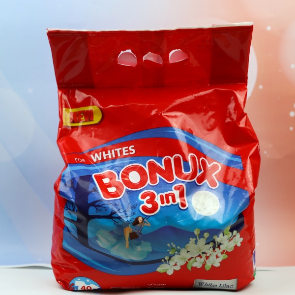 Bonux 3 in 1-Nou Pentru Albituri-4KG 40 De Spălări - imagine 2