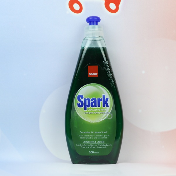 Sano-Spark Castravete si Lămâie-500ML - imagine 2