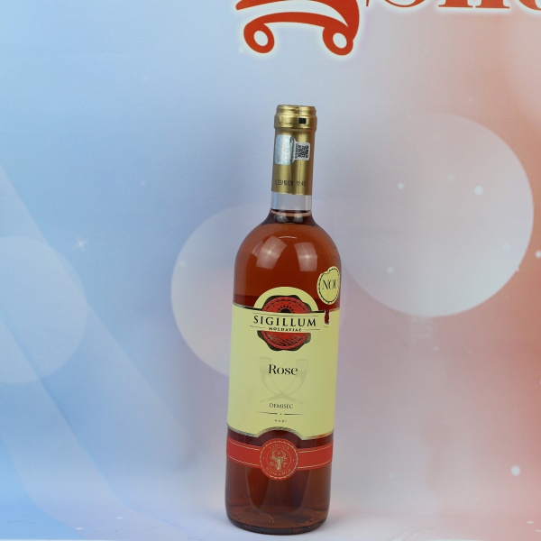 Vin Sigillum Moldavie- Rose Demisec-750ML-12% Volum EAN: 5942094262955 - imagine 2