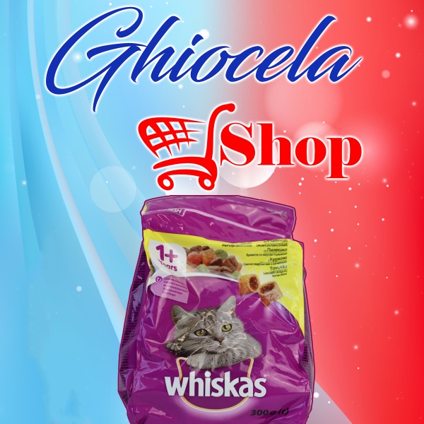 Whiskas-Mâncare uscată pentru pisici-300G