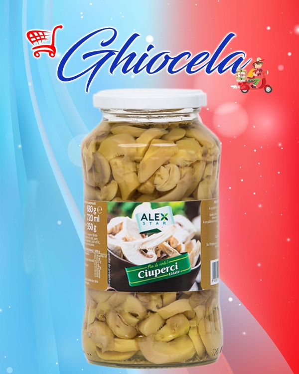 CIUPERCI TAIATE ALEX STAR 680G.