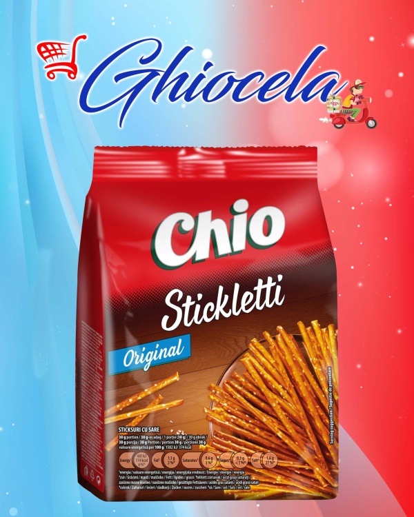 Chio Stickletti cu sare, 250g