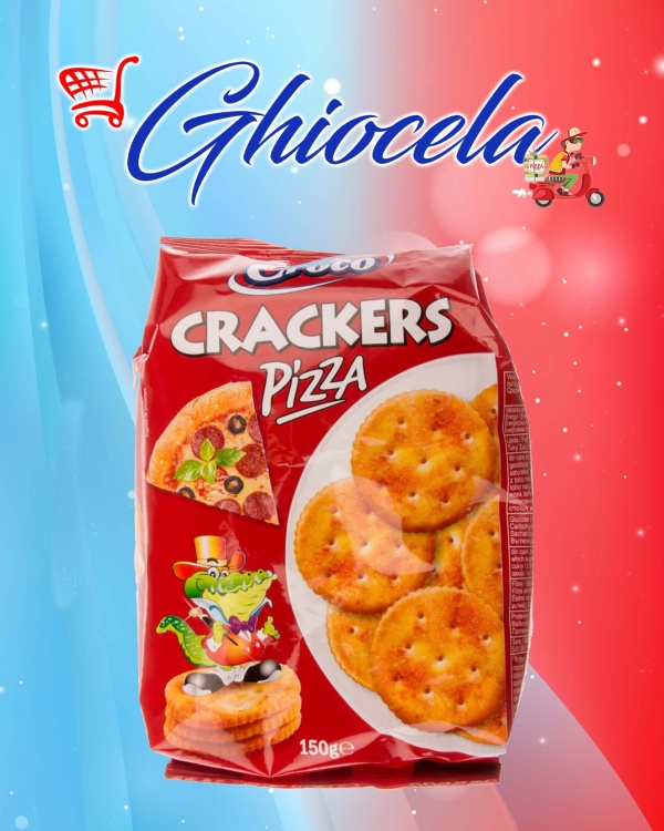 Croco Crackers Pizza 150g.