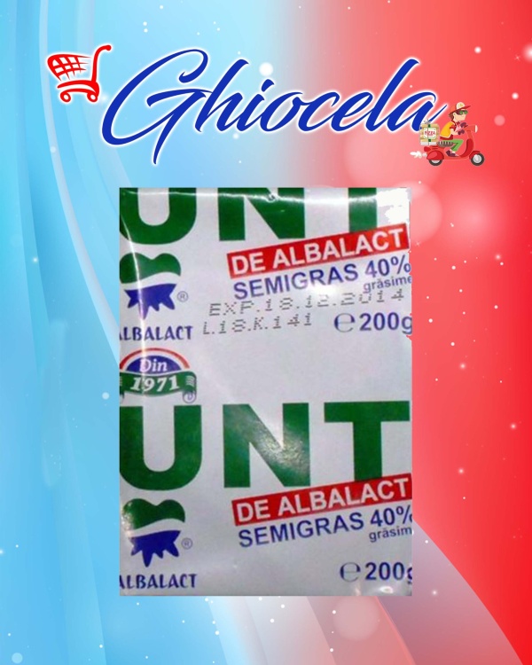 Unt Albalact 40% grasime 200g.