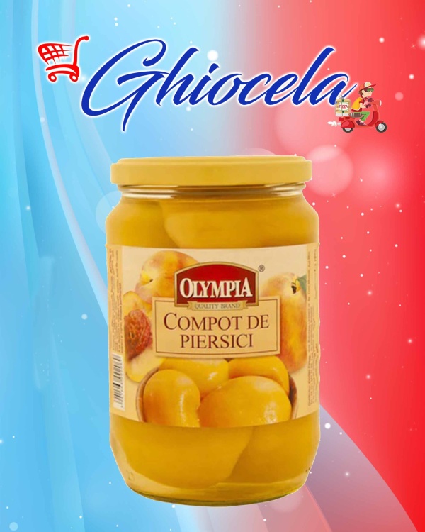 Compot piersici Olimpya 700gr.