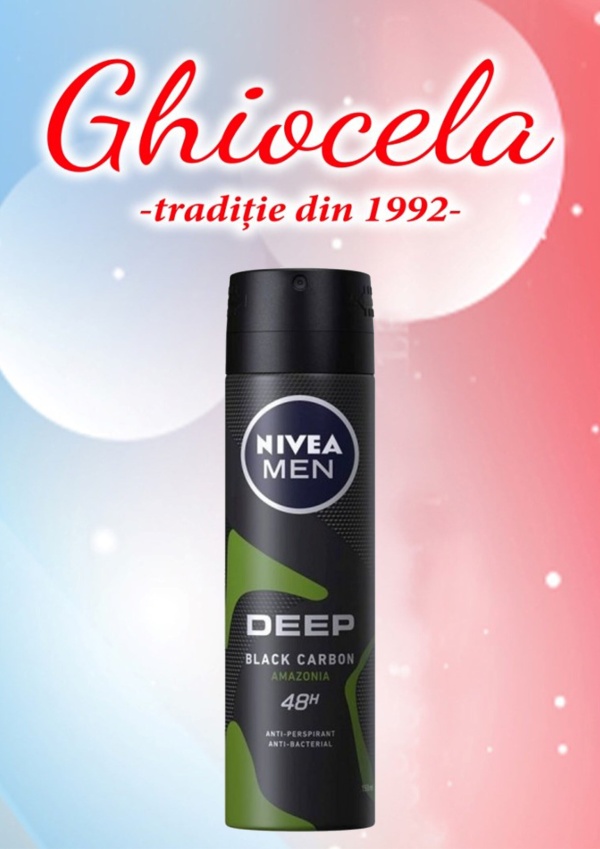 NIVEA DEO BLACK CARBON